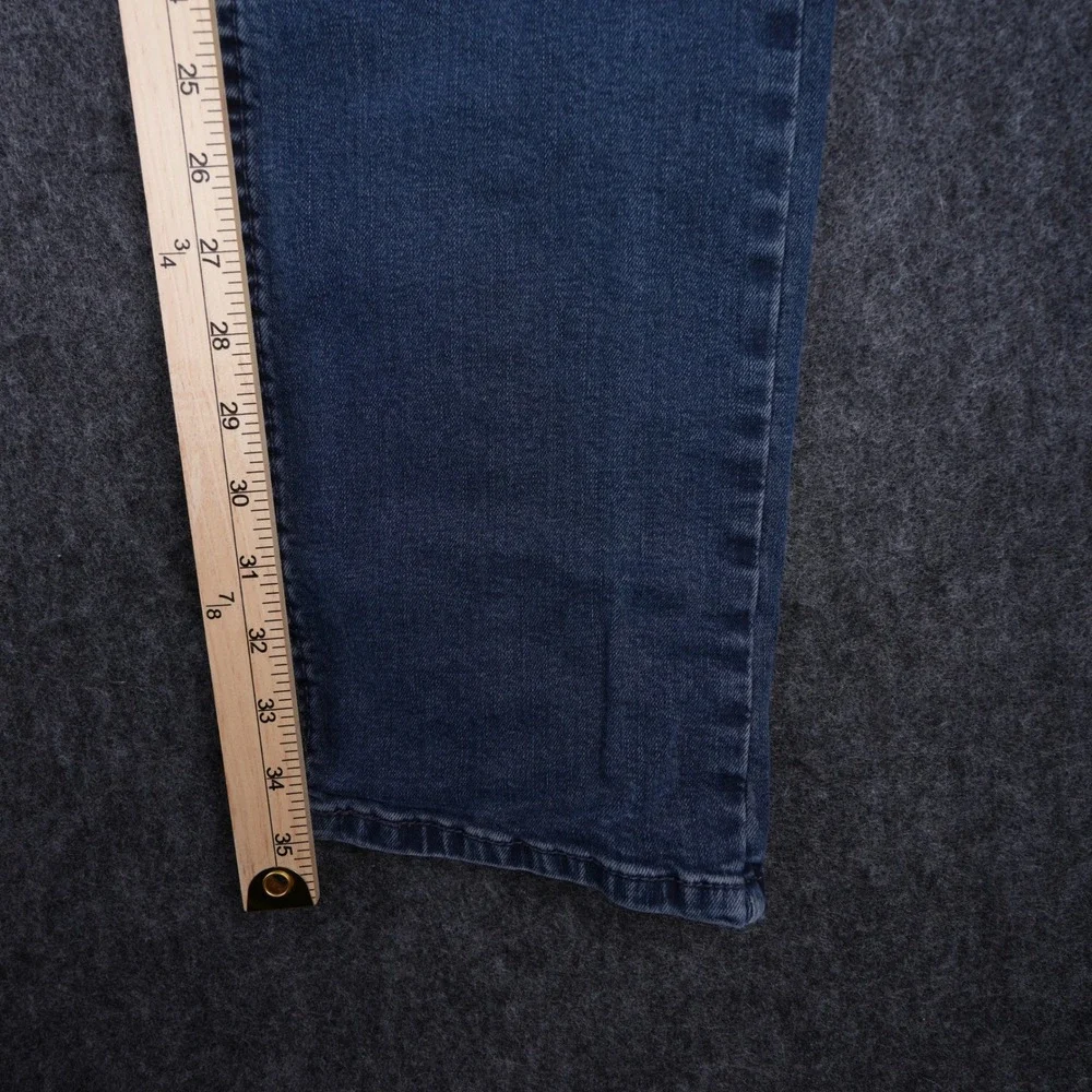 Levis 514 Straight Fit Jeans Mens 32x38 Blue Medium Wash Excellent Denim Pants